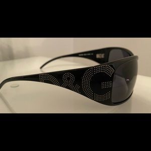 Dolce & Gabbana 8009 Black Studded Sunglasses